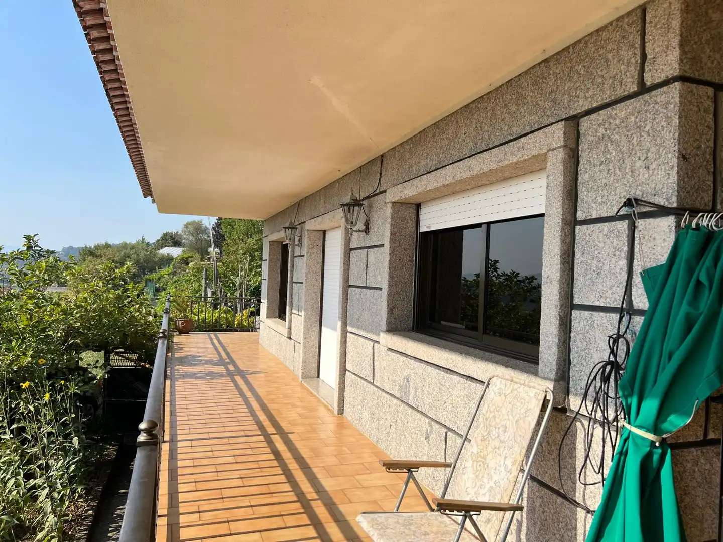 Terraza de Casa o chalet en venta en As Neves   con Calefacción, Jardín privado y Trastero