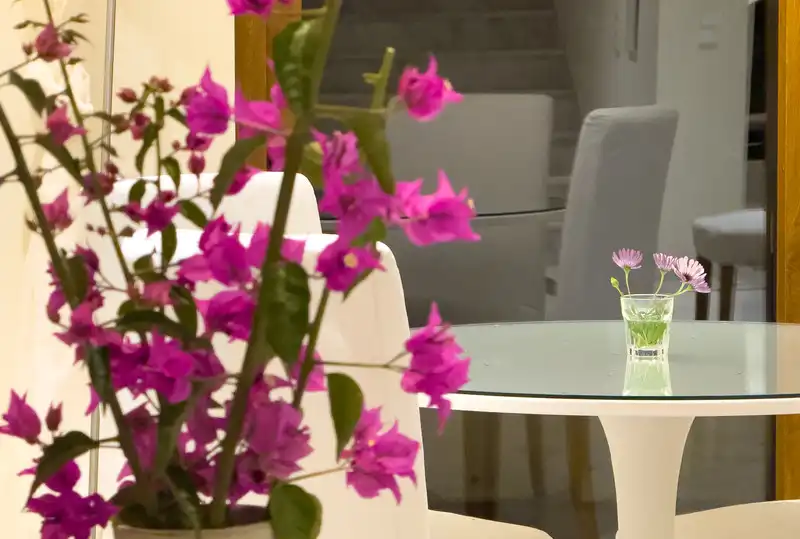 Menjador de Casa o xalet de lloguer en Marbella amb Aire condicionat, Jardí privat i Terrassa