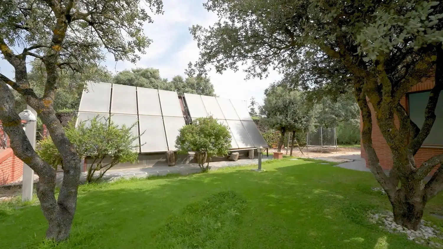 Jardín de Casa o chalet en venta en Nuevo Baztán con Aire acondicionado, Jardín privado y Terraza