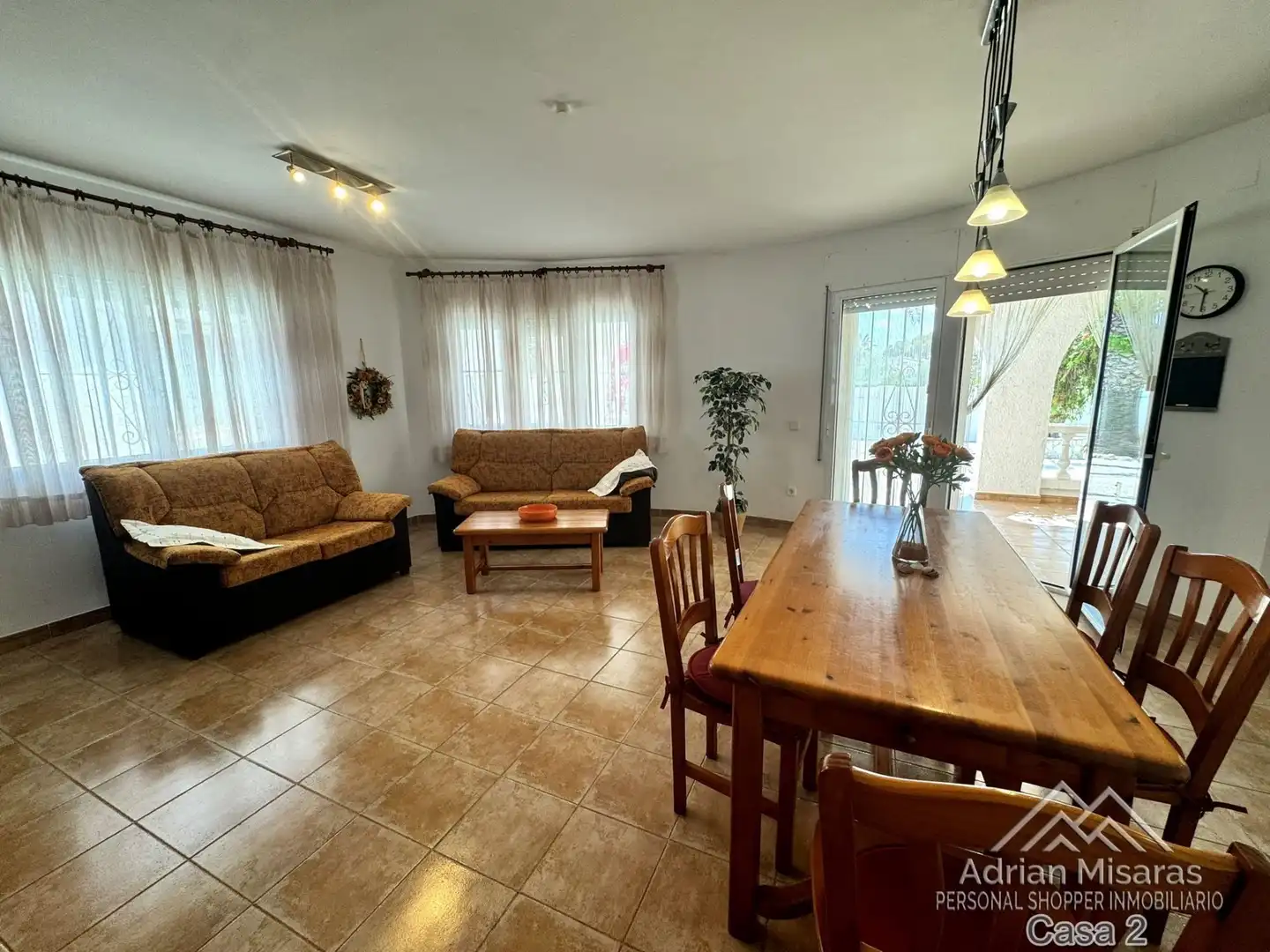 Sala de estar de Casa o chalet en venta en Deltebre con Aire acondicionado, Piscina y Amueblado