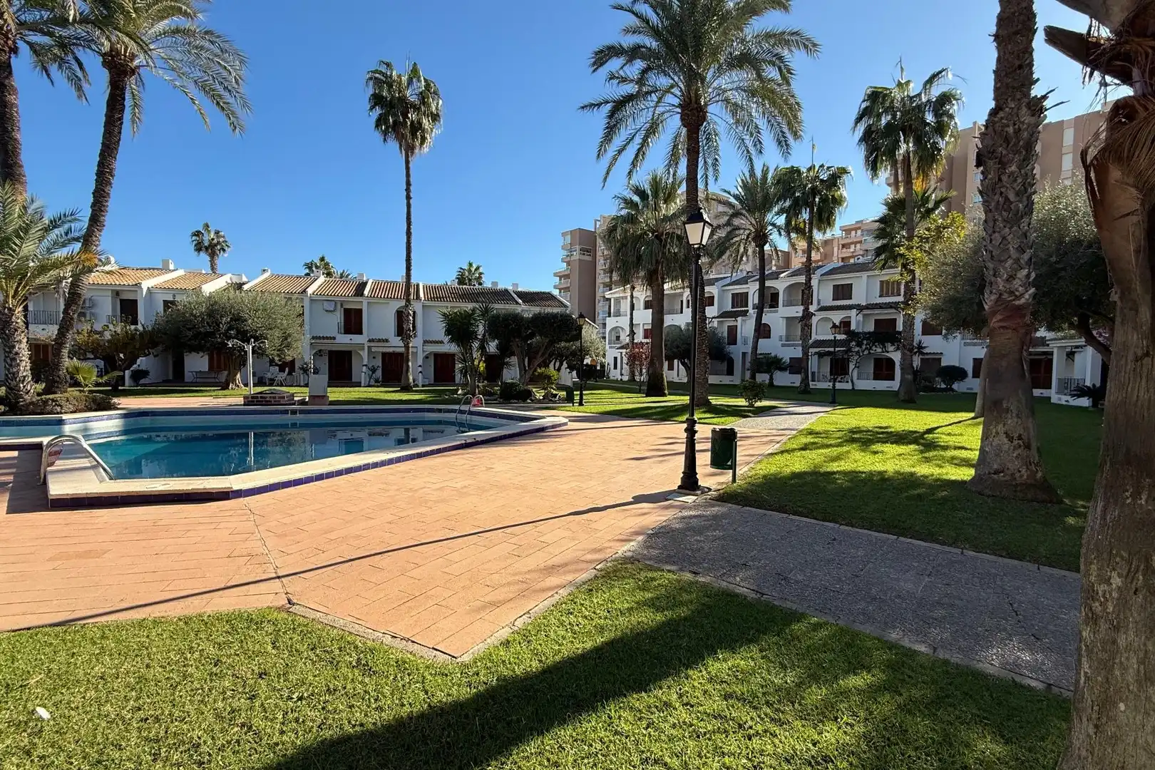 Außenansicht von Wohnung zum Verkauf in La Manga del Mar Menor mit Terrasse, Möbliert und Gemeinschaftspool