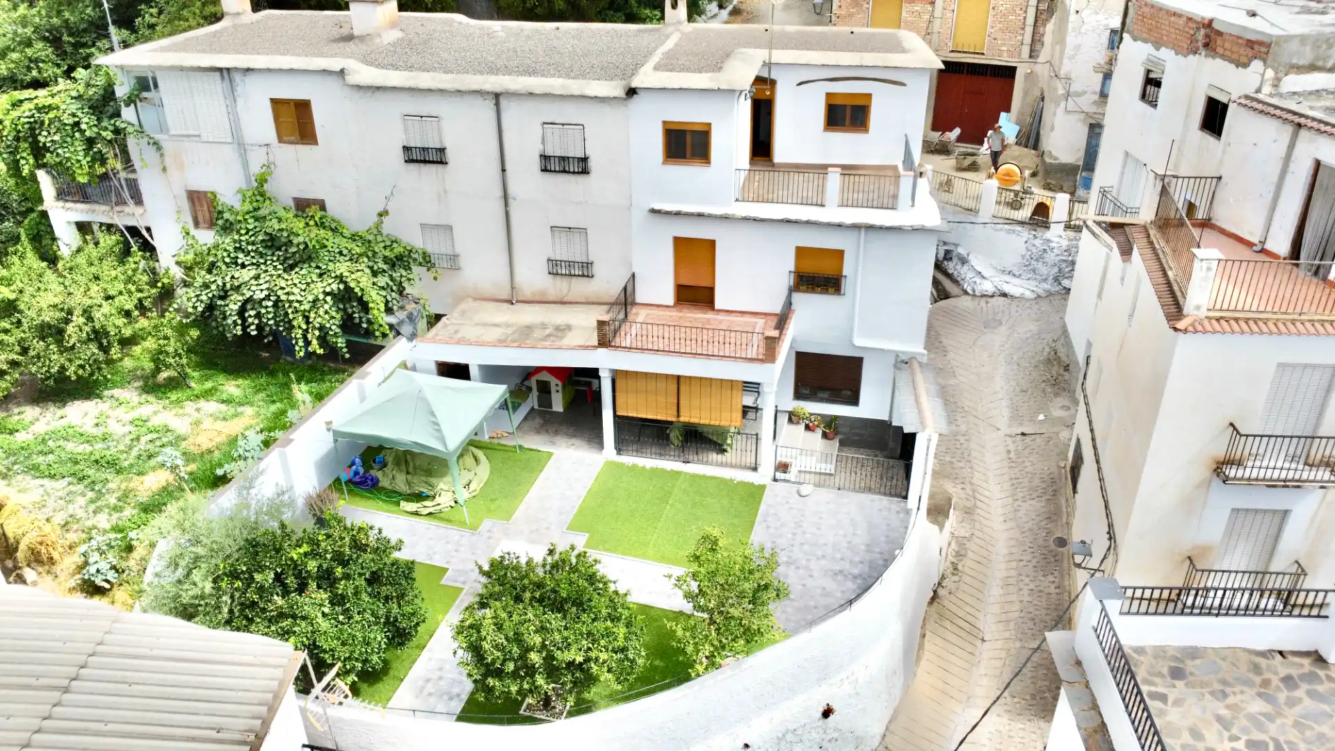 Jardí de Casa o xalet en venda en Válor amb Calefacció, Jardí privat i Terrassa
