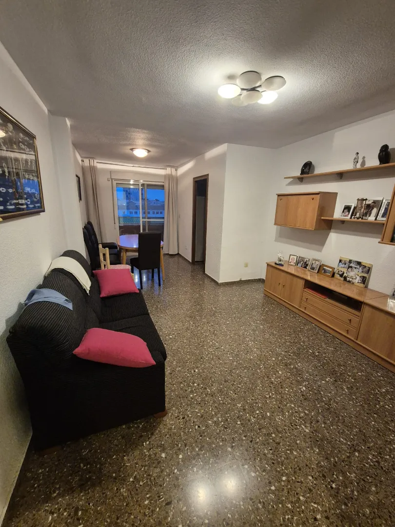 Living room of Flat for sale in  Valencia Capital  with Furnished, Oven and Washing machine