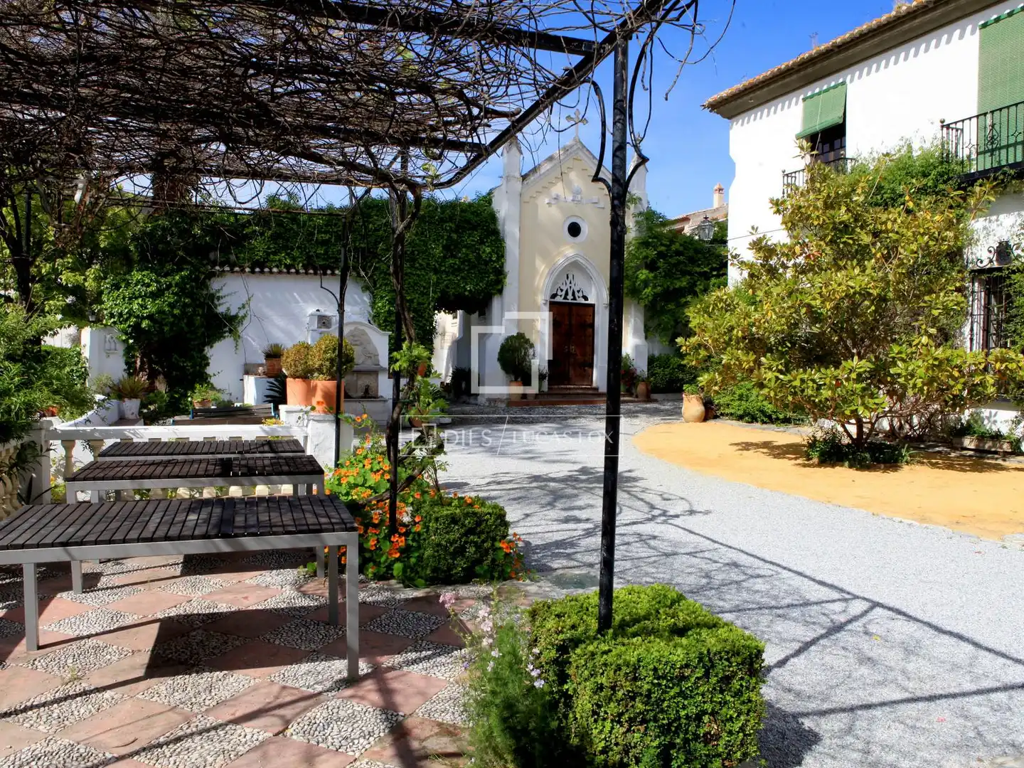 Jardín de Finca rústica en venta en Otívar con Aire acondicionado, Jardín privado y Terraza