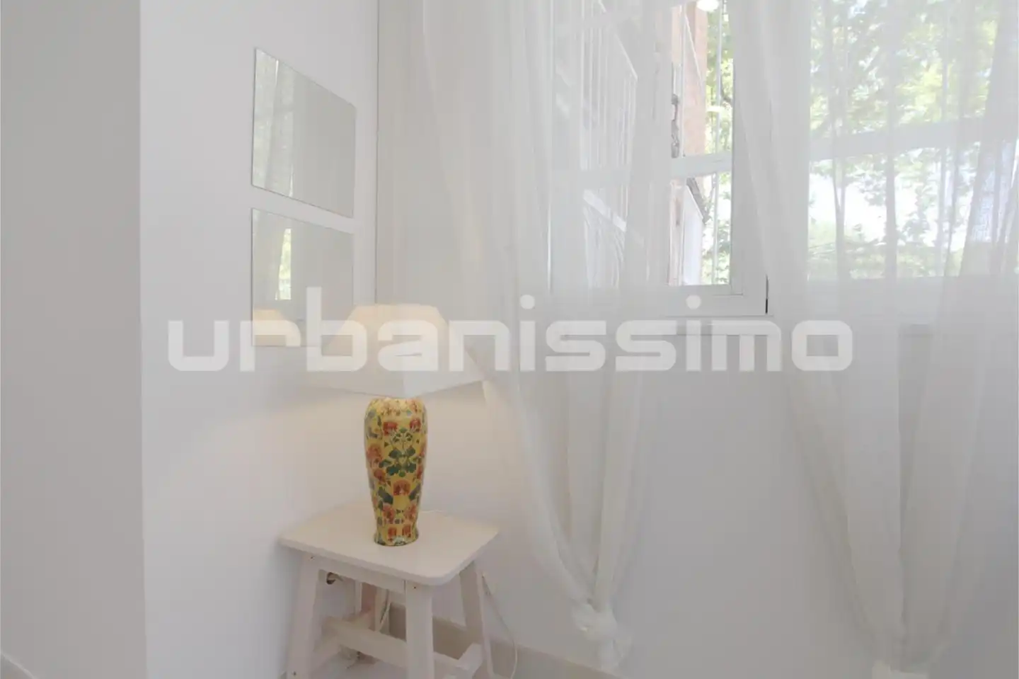 Terrassa de Apartament de lloguer en Madrid amb Aire condicionat, Calefacció i Moblat