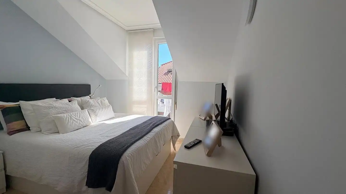 Schlafzimmer von Wohnung zum Verkauf in Meruelo mit Heizung, Terrasse und Möbliert
