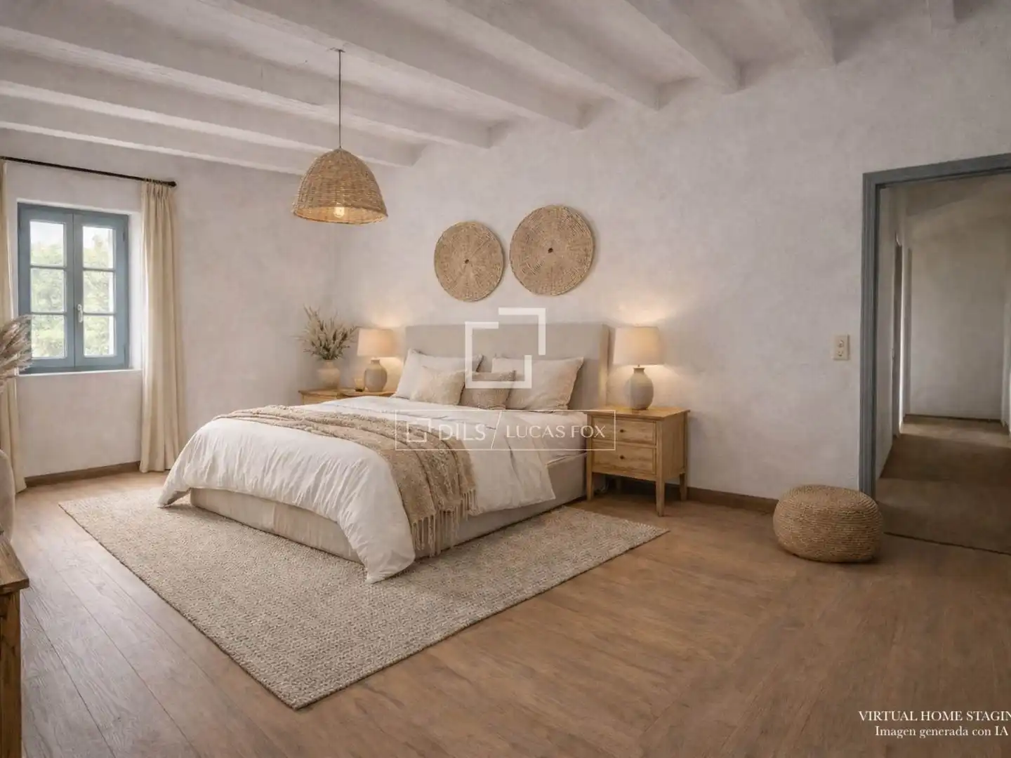 Habitación de Finca rústica en venta en Banyalbufar con Jardín privado y Piscina