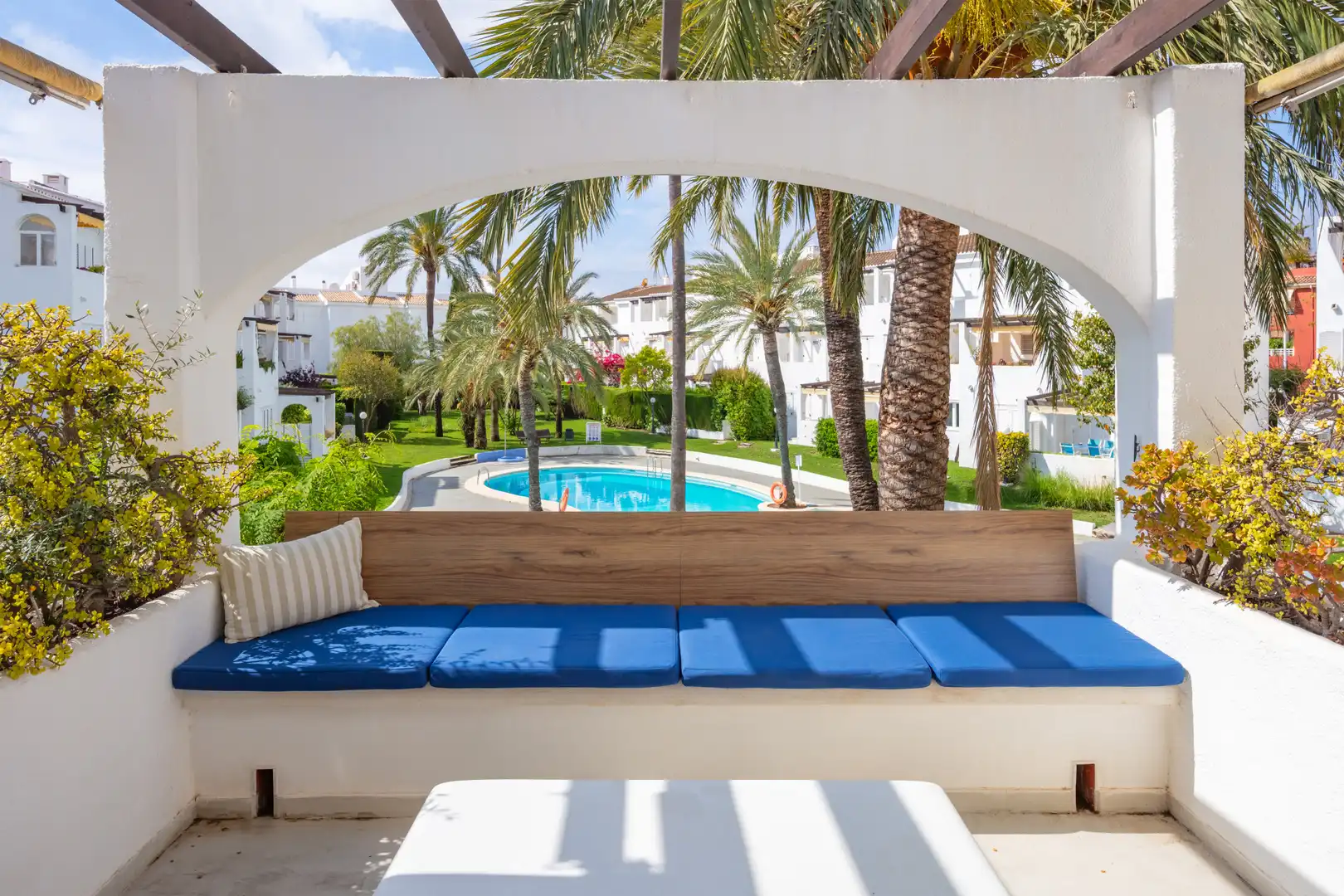 Terrace of Apartments for sale in Jávea / Xàbia  with Air Conditioner, Swimming Pool and Community pool