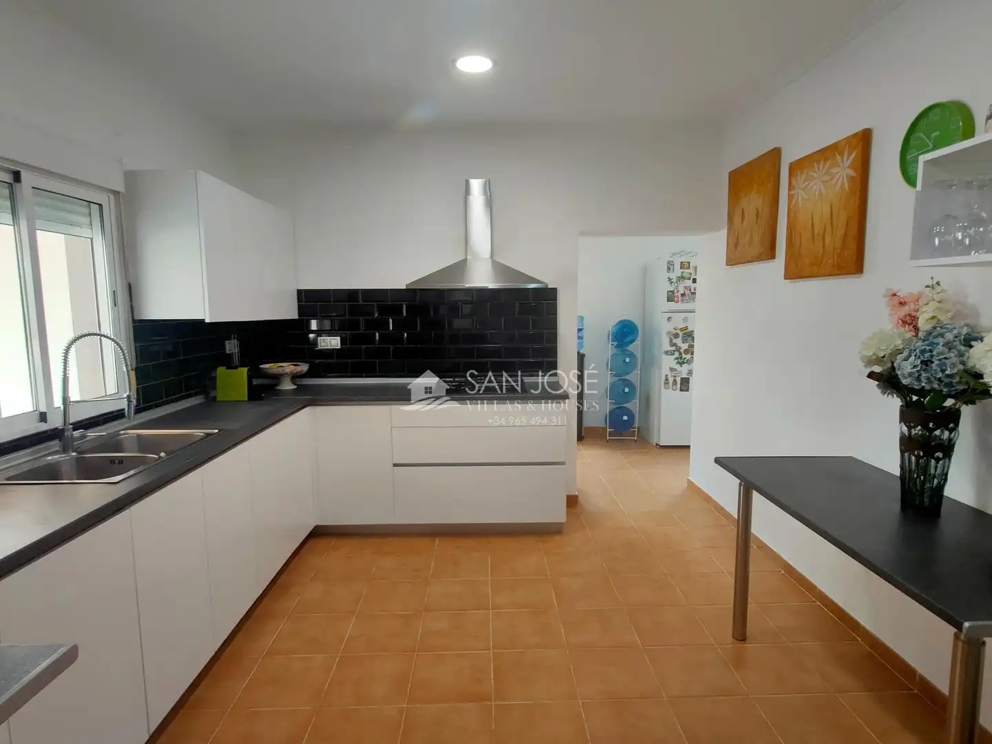 Cocina de Casa o chalet en venta en Aspe con Calefacción, Jardín privado y Trastero