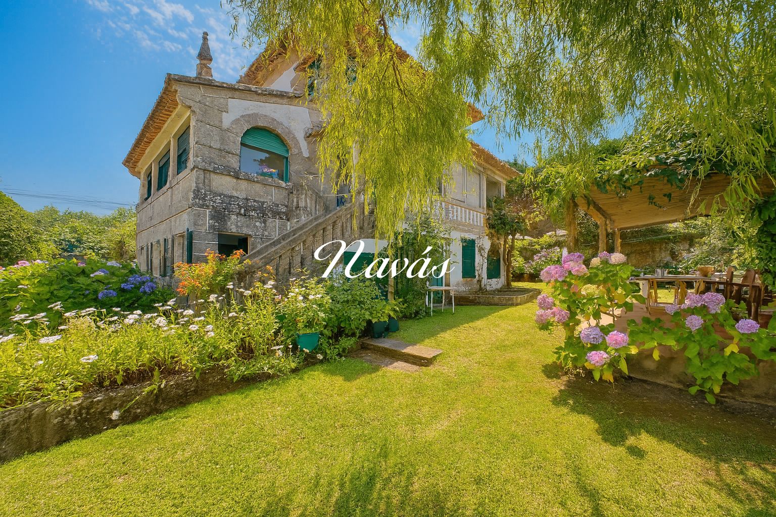 Exterior view of House or chalet for sale in Nigrán  with Private garden and Terrace