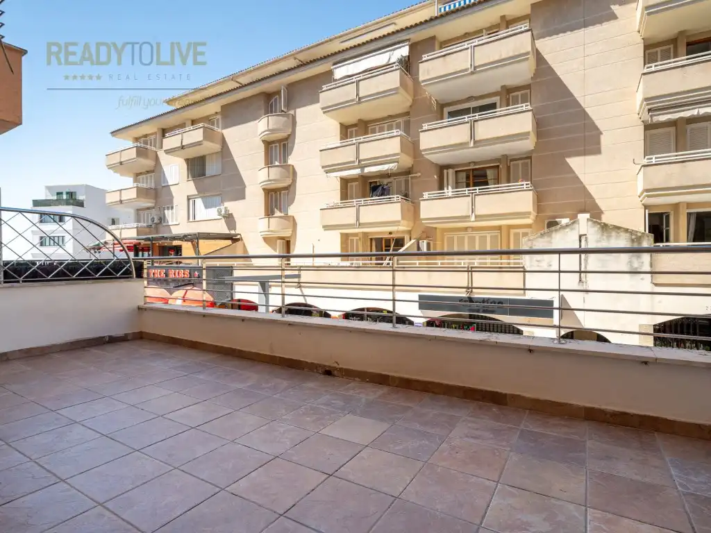 Vista exterior de Dúplex en venta en Alcúdia con Aire acondicionado, Terraza y Amueblado