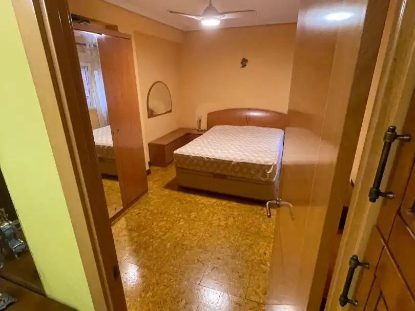 Schlafzimmer von Wohnung zur Miete in Valladolid Capital mit Balkon