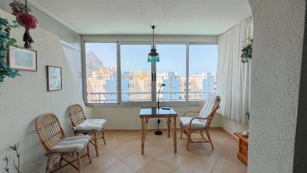 Bedroom of Apartment for sale in Calpe / Calp  with Air Conditioner, Heating and Private garden