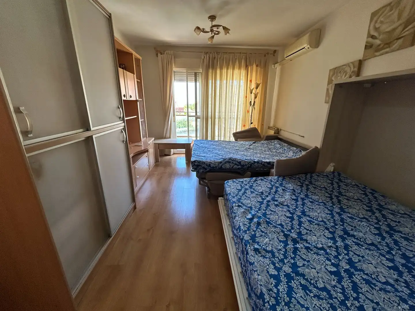 Schlafzimmer von Wohnung zur Miete in Ciudad Real mit Klimaanlage, Heizung und Terrasse