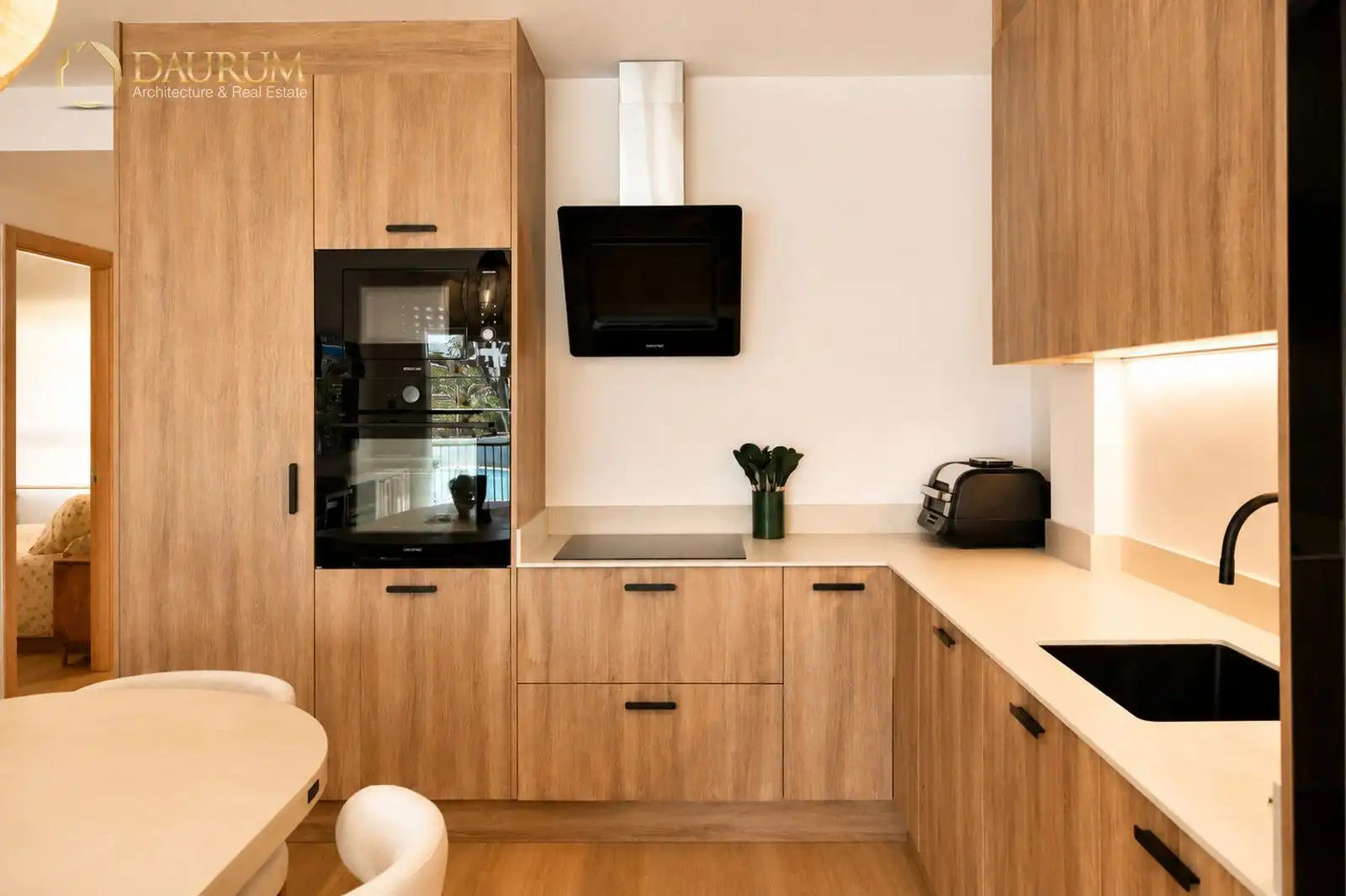Cocina de Piso en venta en Alicante / Alacant con Aire acondicionado, Terraza y Piscina
