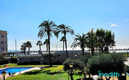 Garden of Flat for sale in Cubelles  with Air Conditioner, Terrace and Balcony