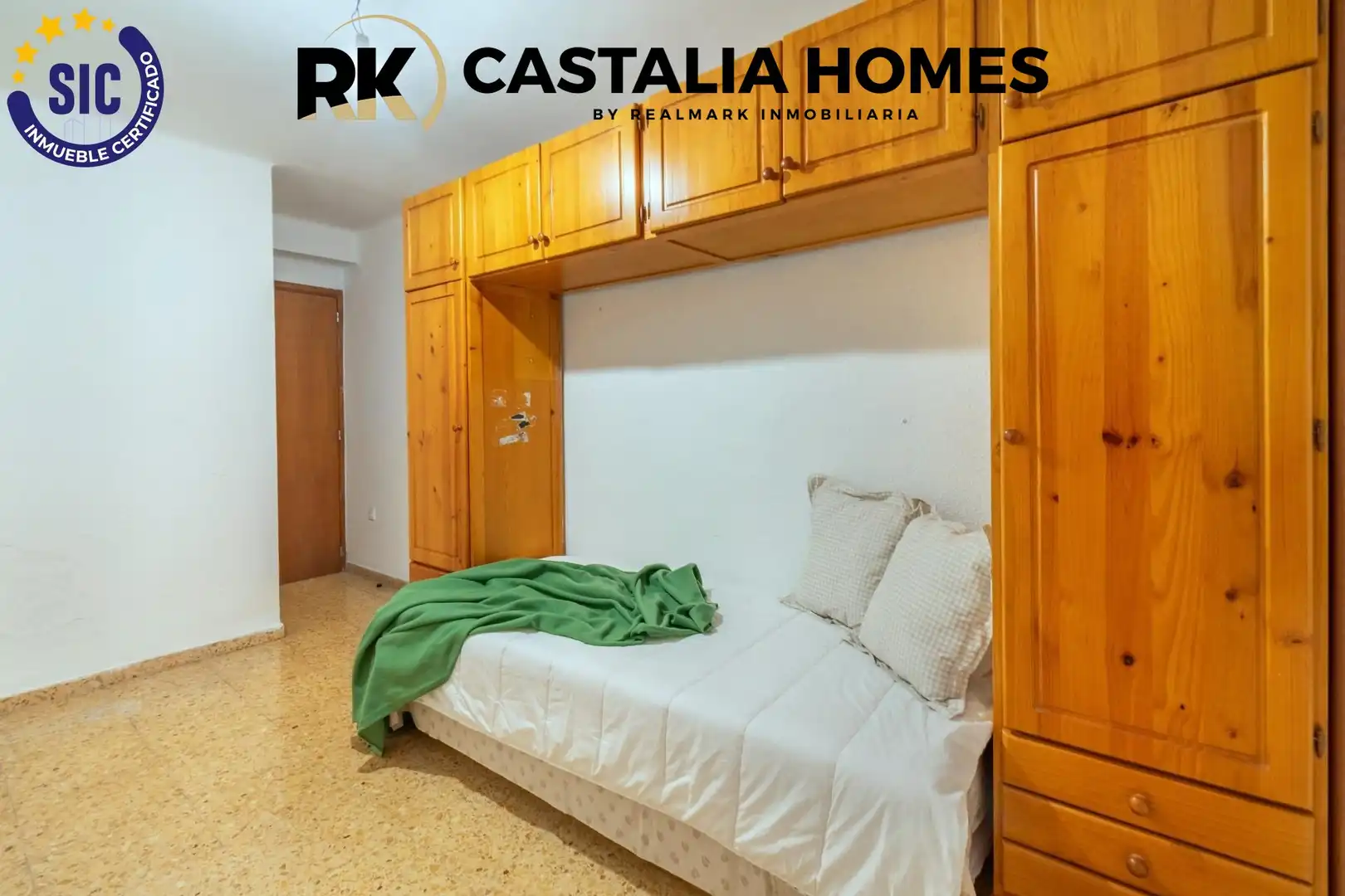 Bedroom of Flat for sale in Castellón de la Plana / Castelló de la Plana  with Terrace
