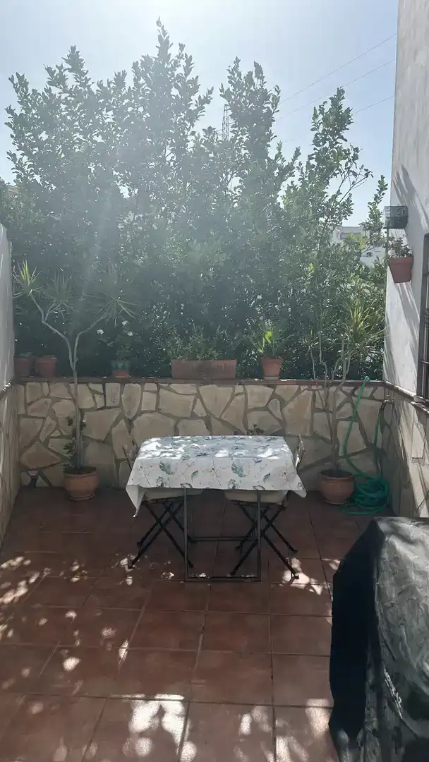 Terraza de Casa adosada en venta en Nerja