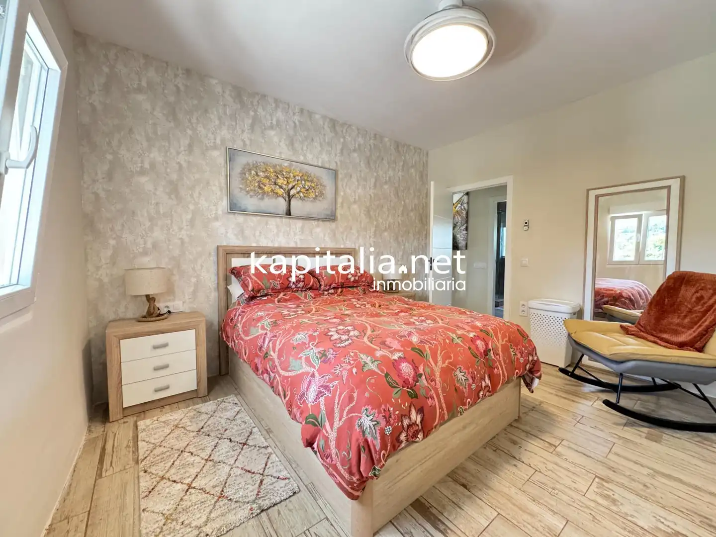 Habitación de Apartamento de alquiler en Ontinyent con Aire acondicionado, Calefacción y Piscina