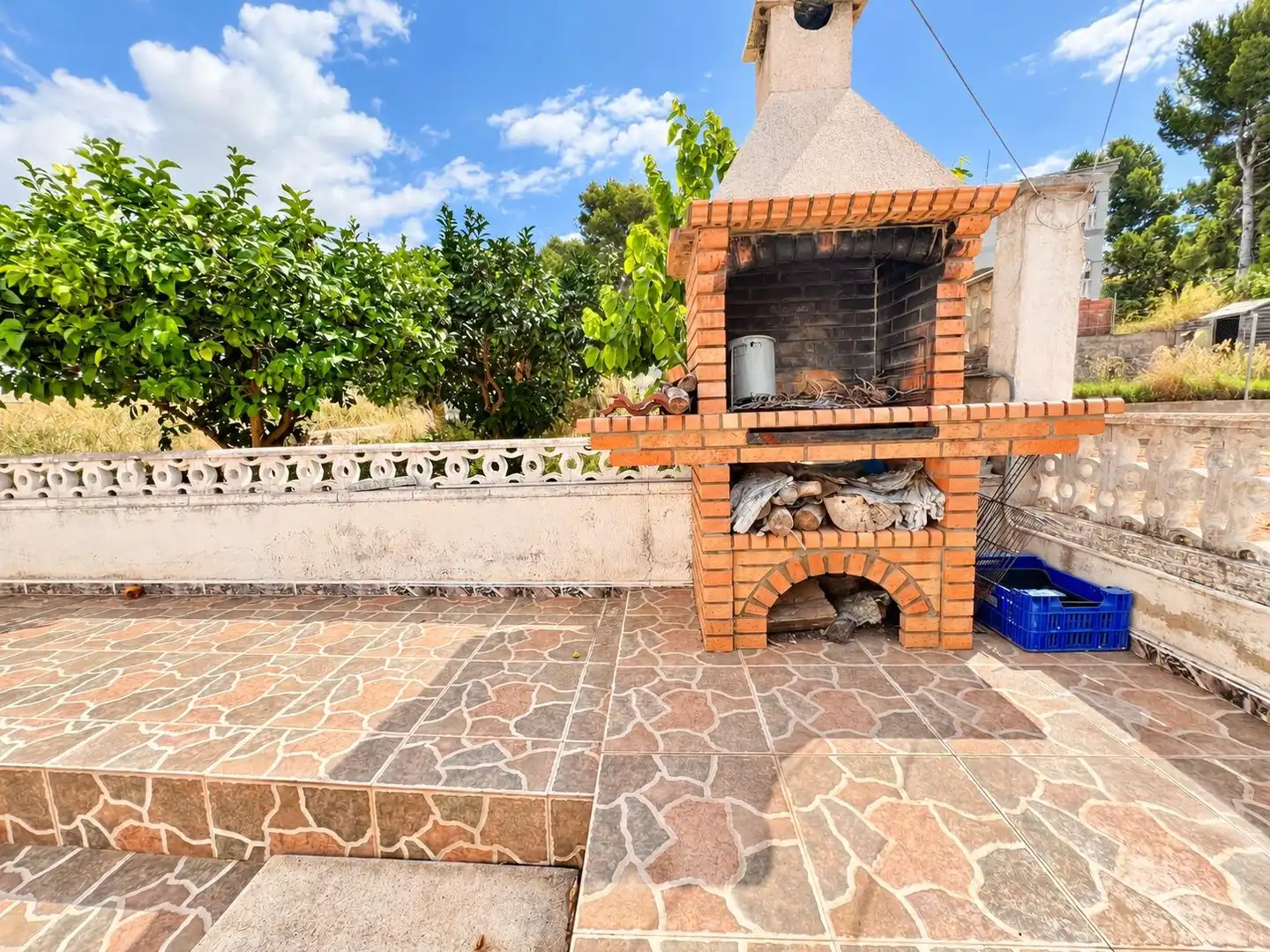 Terraza de Casa o chalet en venta en Calafell con Calefacción, Jardín privado y Terraza