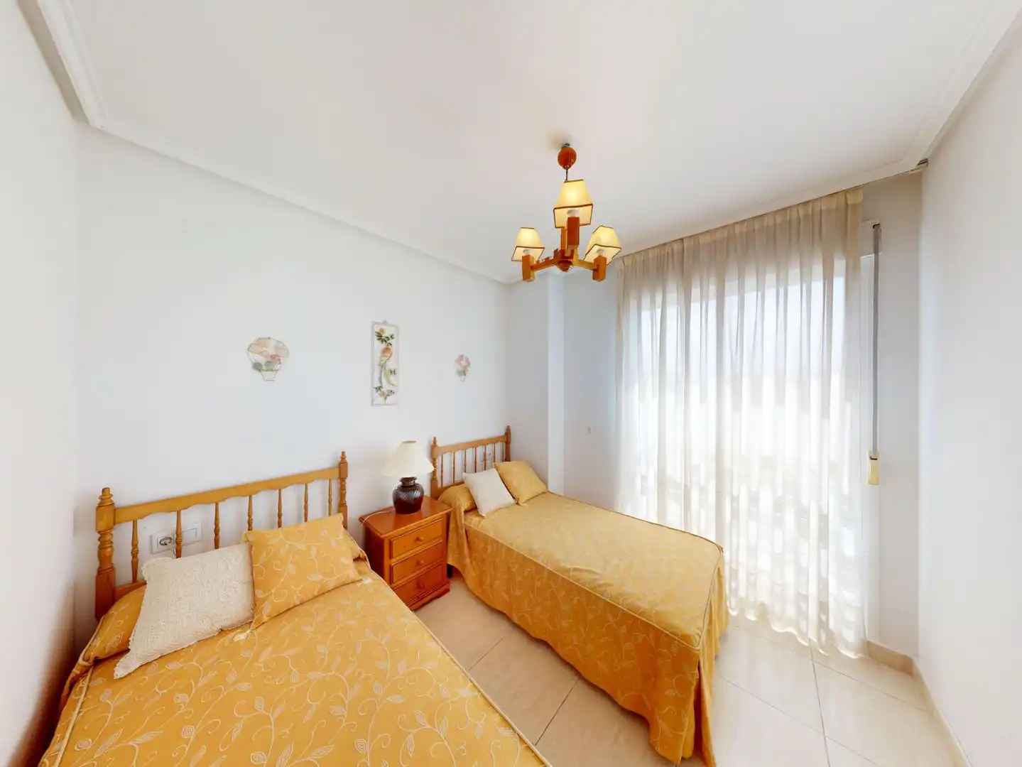 Schlafzimmer von Wohnung zum Verkauf in Alicante / Alacant mit Klimaanlage, Heizung und Terrasse