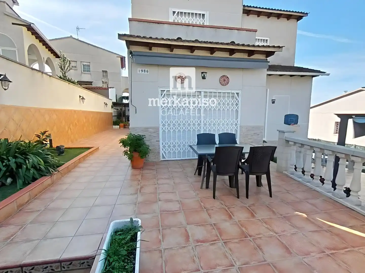 Terraza de Casa adosada en venta en Cunit Residencial