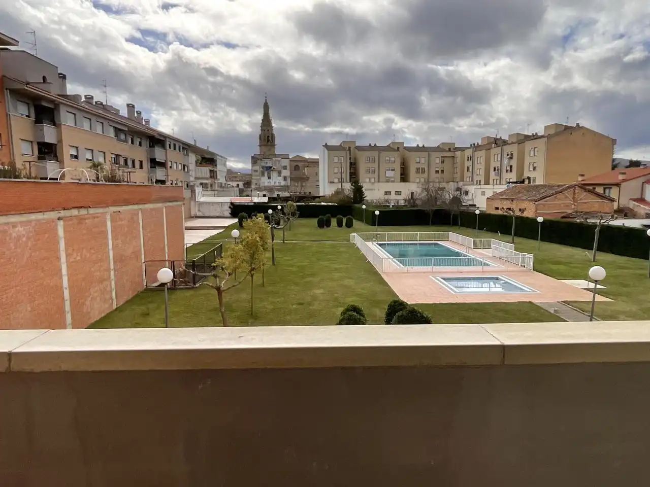 Swimming pool of Apartments for sale in Santo Domingo de la Calzada  with Heating, Parquet flooring and Storage room