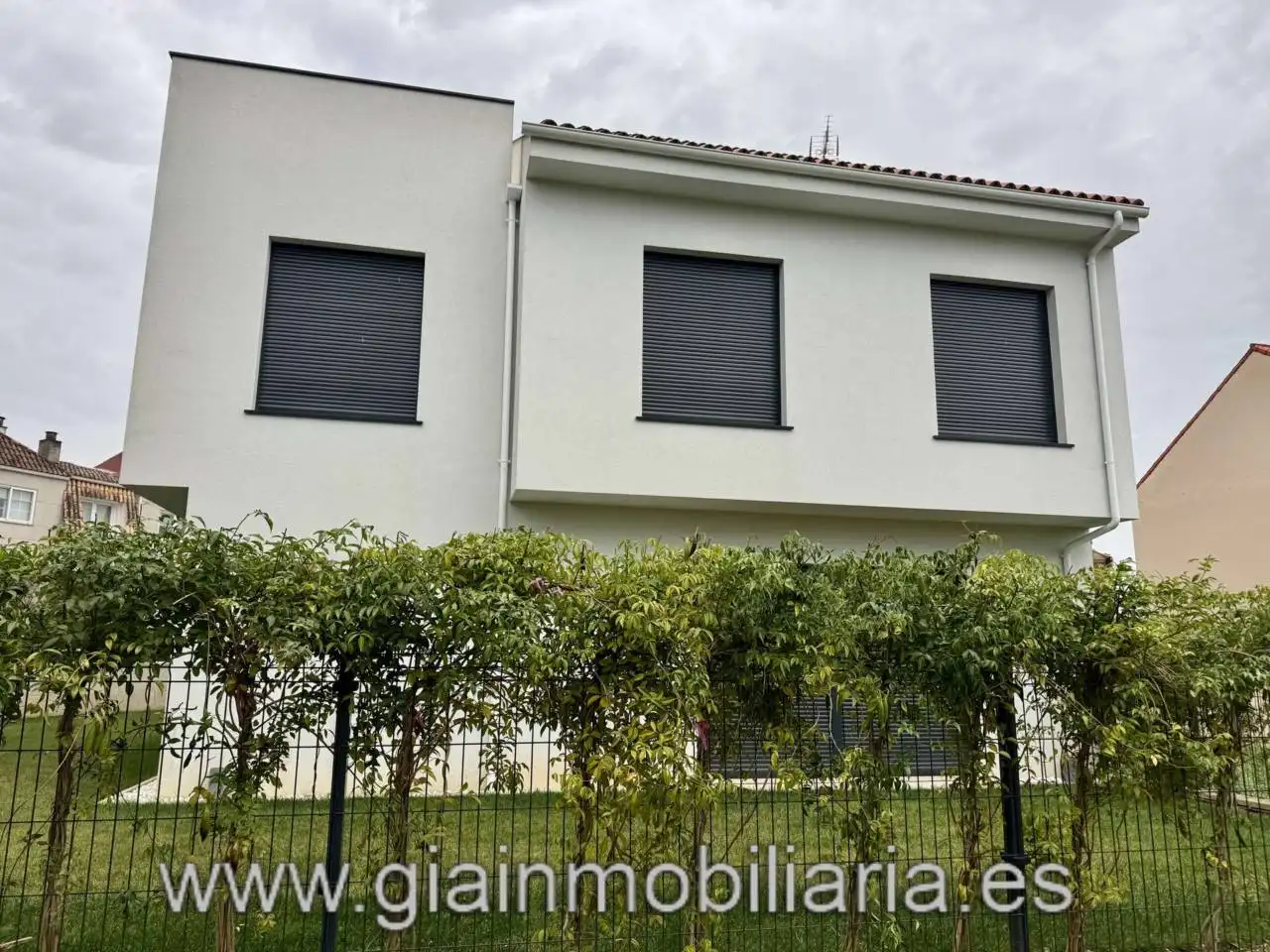 Exterior view of Houses for sale in Baiona  with Heating, Private garden and Terrace