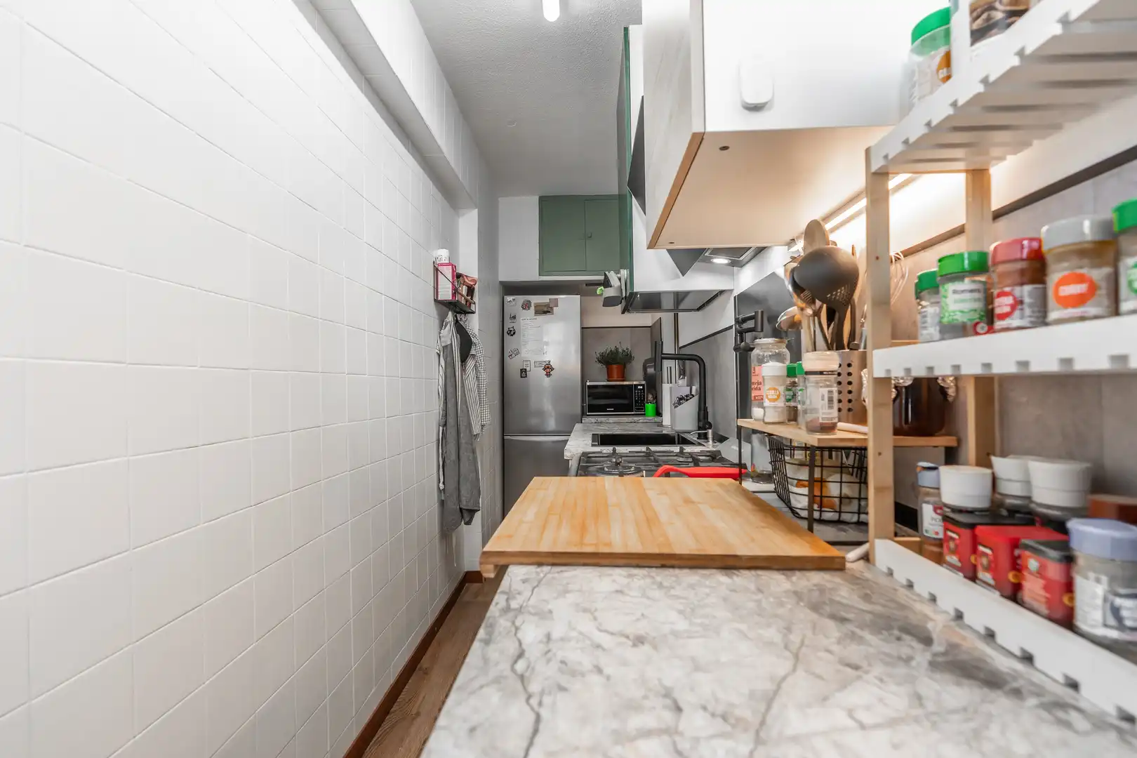Kitchen of Flat for sale in Madrid  with Heating