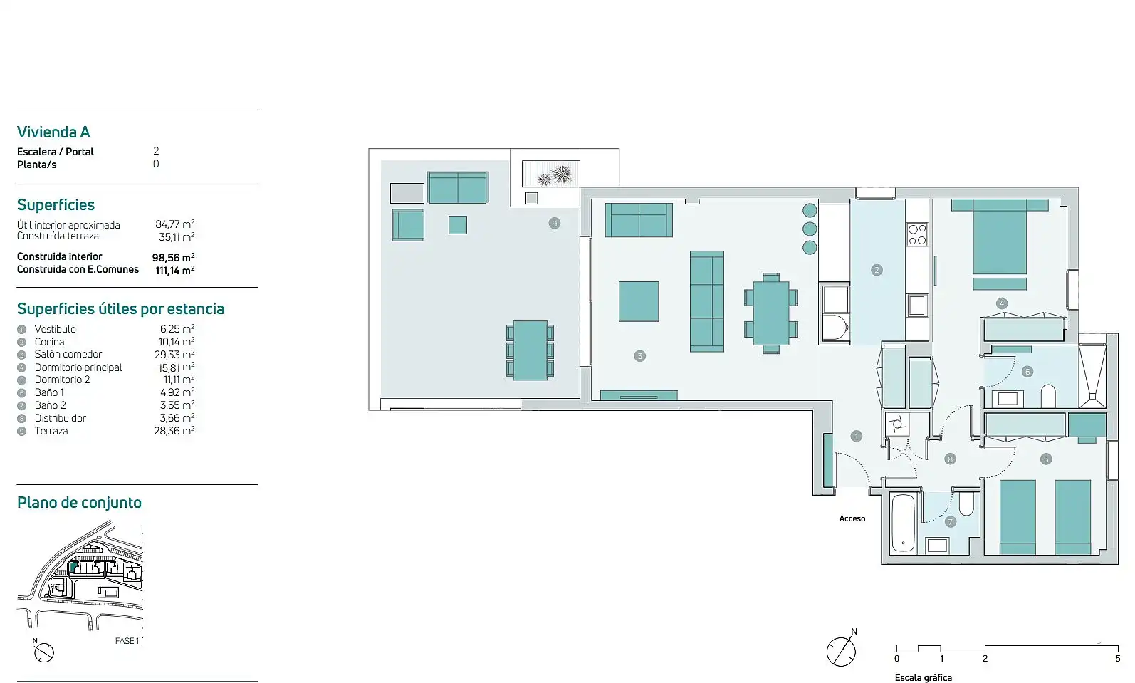 Apartament amb ascensor en venda a Costa Natura, imagen 29