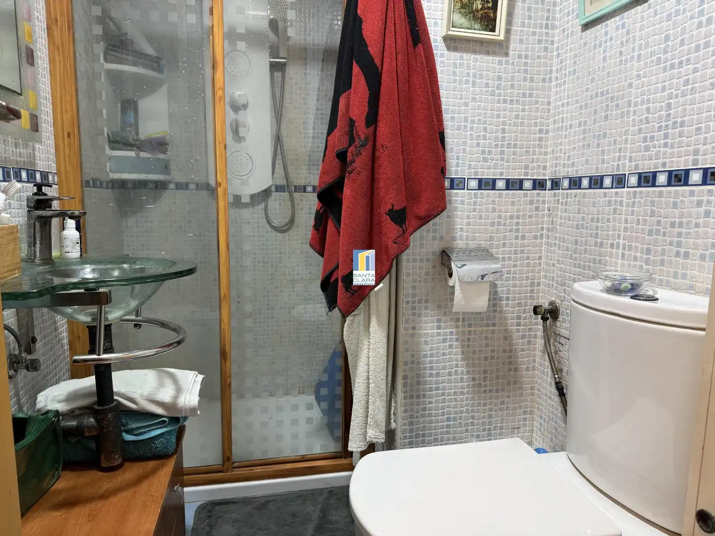 Bathroom of Flat for sale in Zamora Capital   with Parquet flooring, Terrace and Balcony