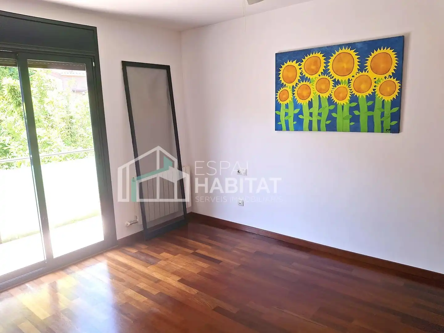 Dormitori de Casa adosada de lloguer en Cabrils amb Calefacció, Jardí privat i Parquet