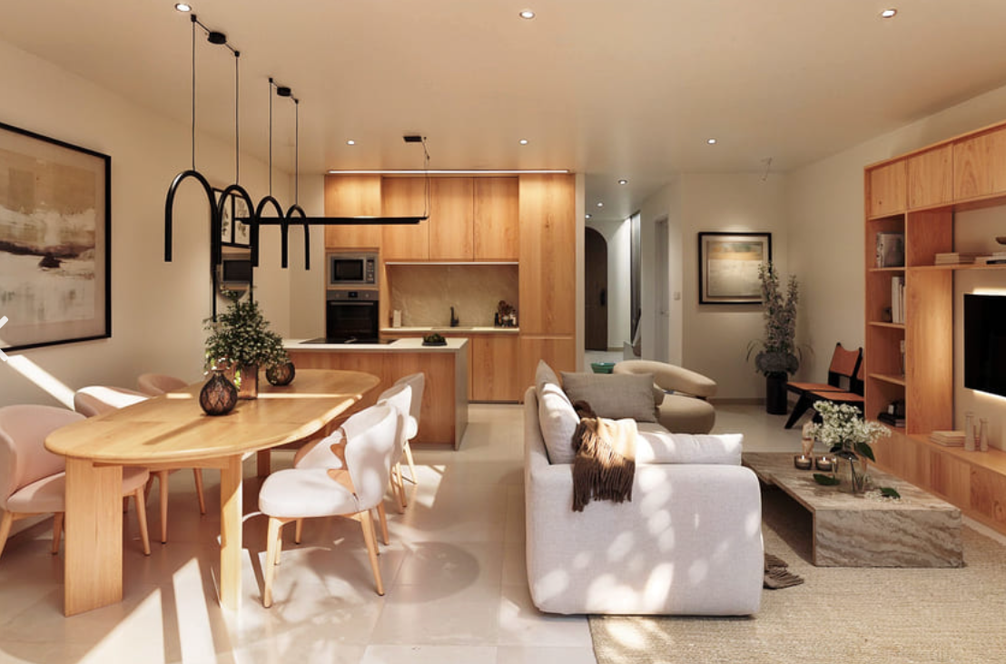 Living room of Single-family semi-detached for sale in Campos  with Air Conditioner, Heating and Private garden