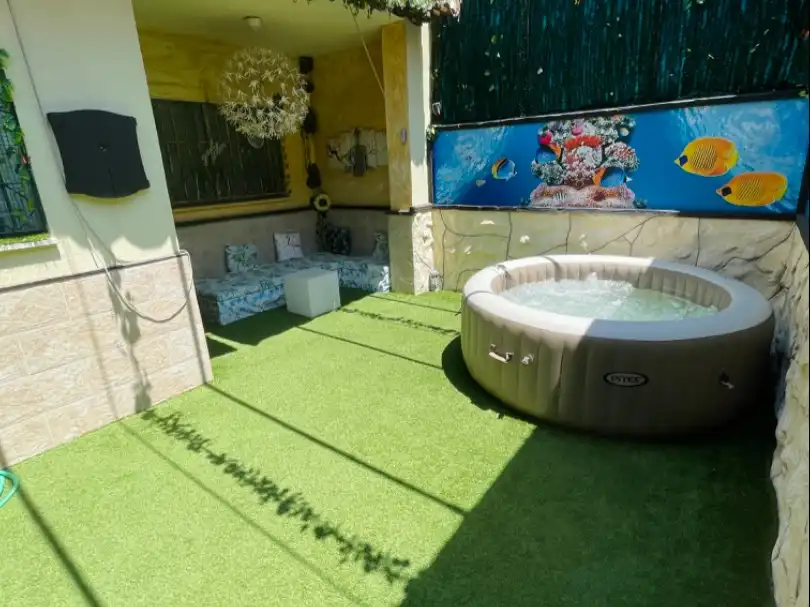 Terraza de Casa o chalet en venta en Umbrete con Aire acondicionado