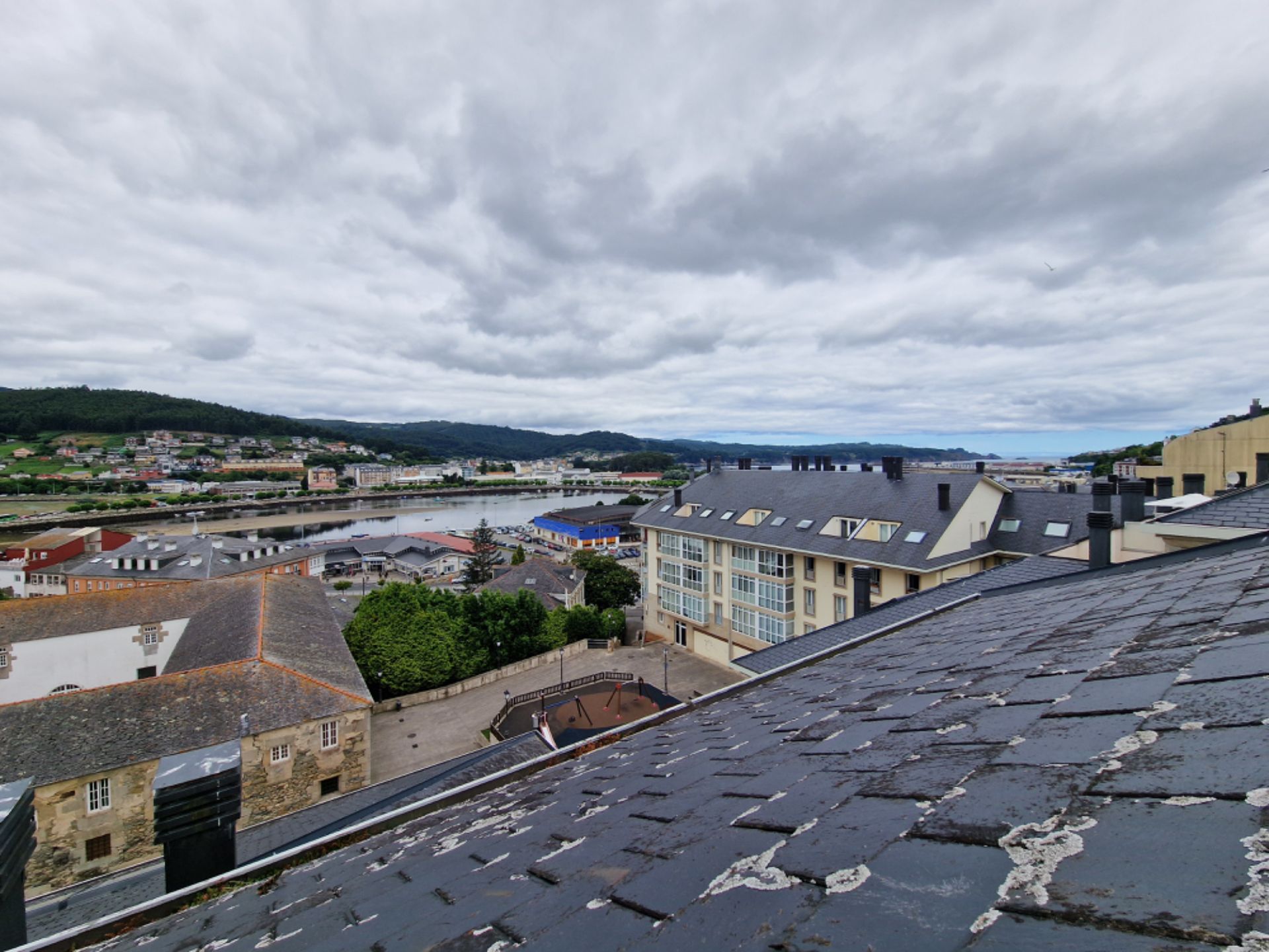 Exterior view of Attic for sale in Viveiro  with Heating, Parquet flooring and Furnished