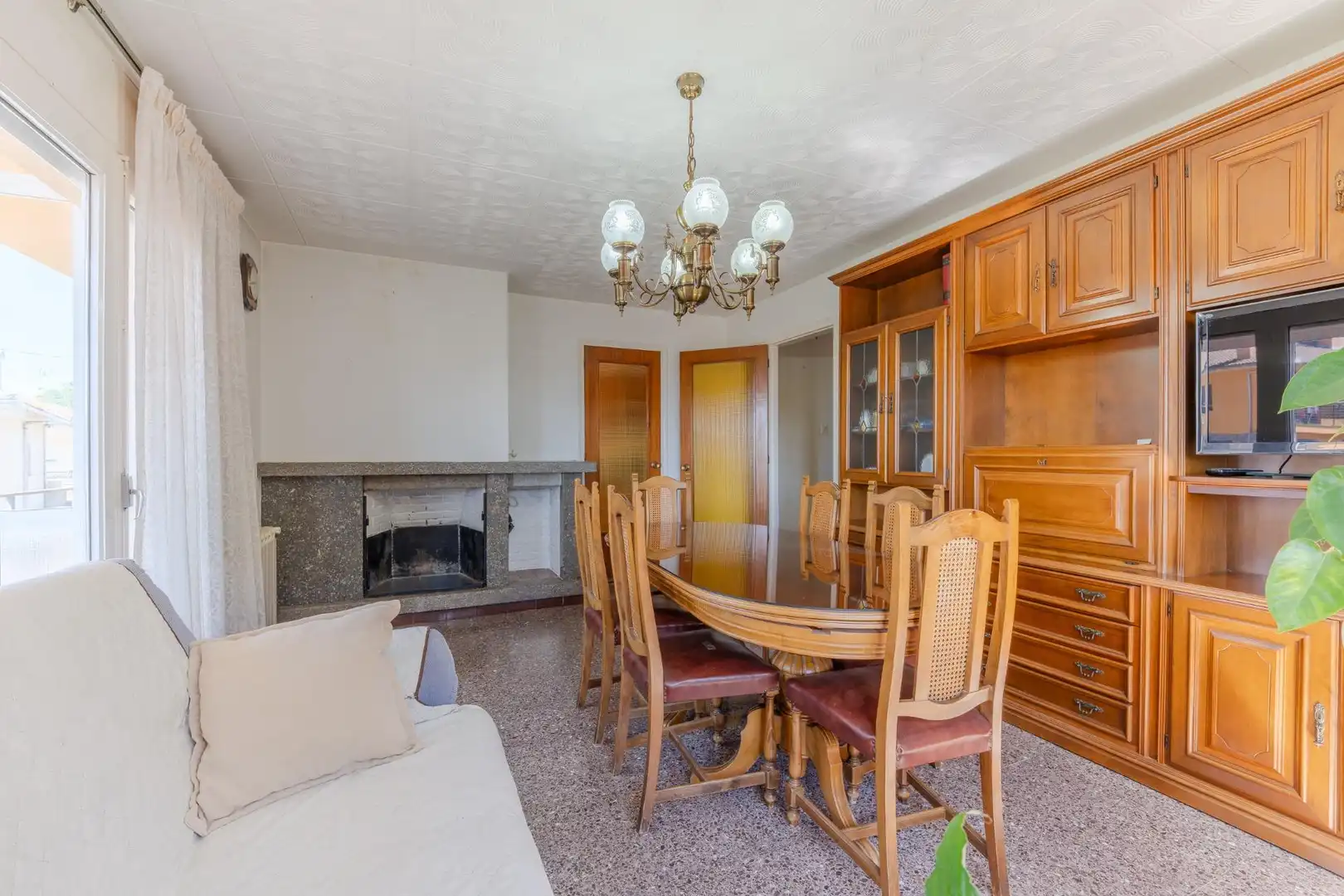 Dining room of Houses for sale in Sant Hilari Sacalm  with Heating, Private garden and Terrace