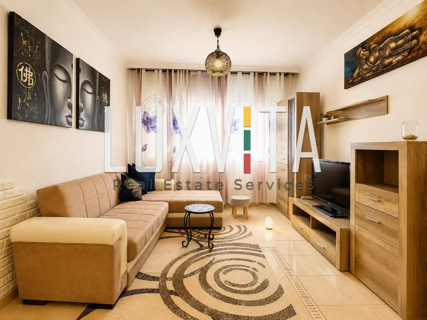 Sala de estar de Apartamento en venta en San Miguel de Abona con Jardín privado, Terraza y Amueblado