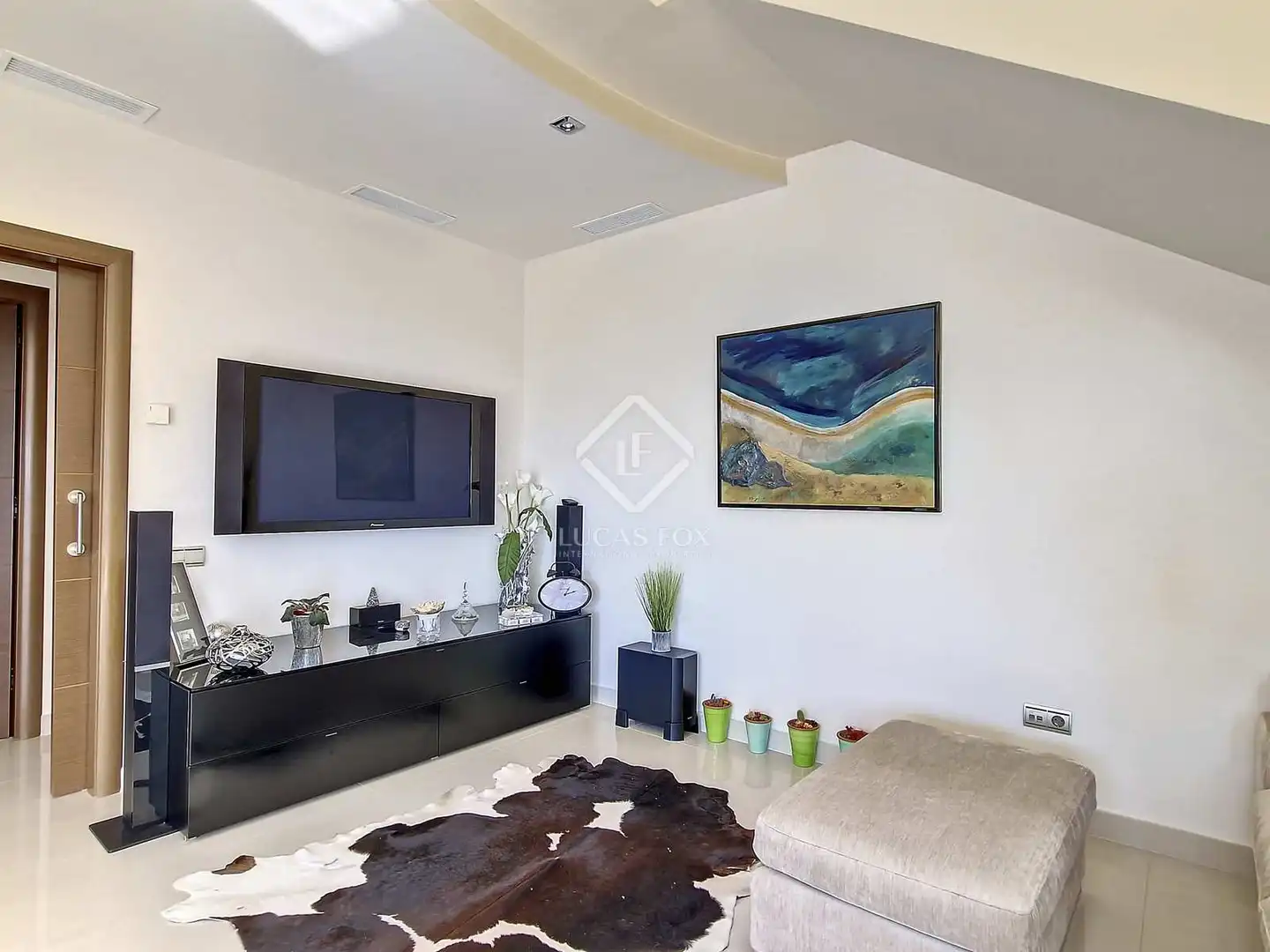 Sala de estar de Casa o chalet en venta en Cunit con Aire acondicionado, Calefacción y Jardín privado