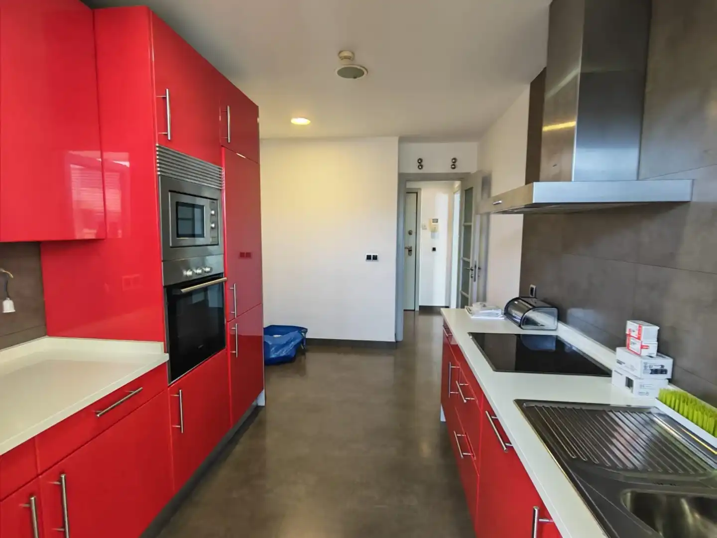 Cocina de Piso de alquiler en Murcia con Aire acondicionado, Calefacción y Terraza
