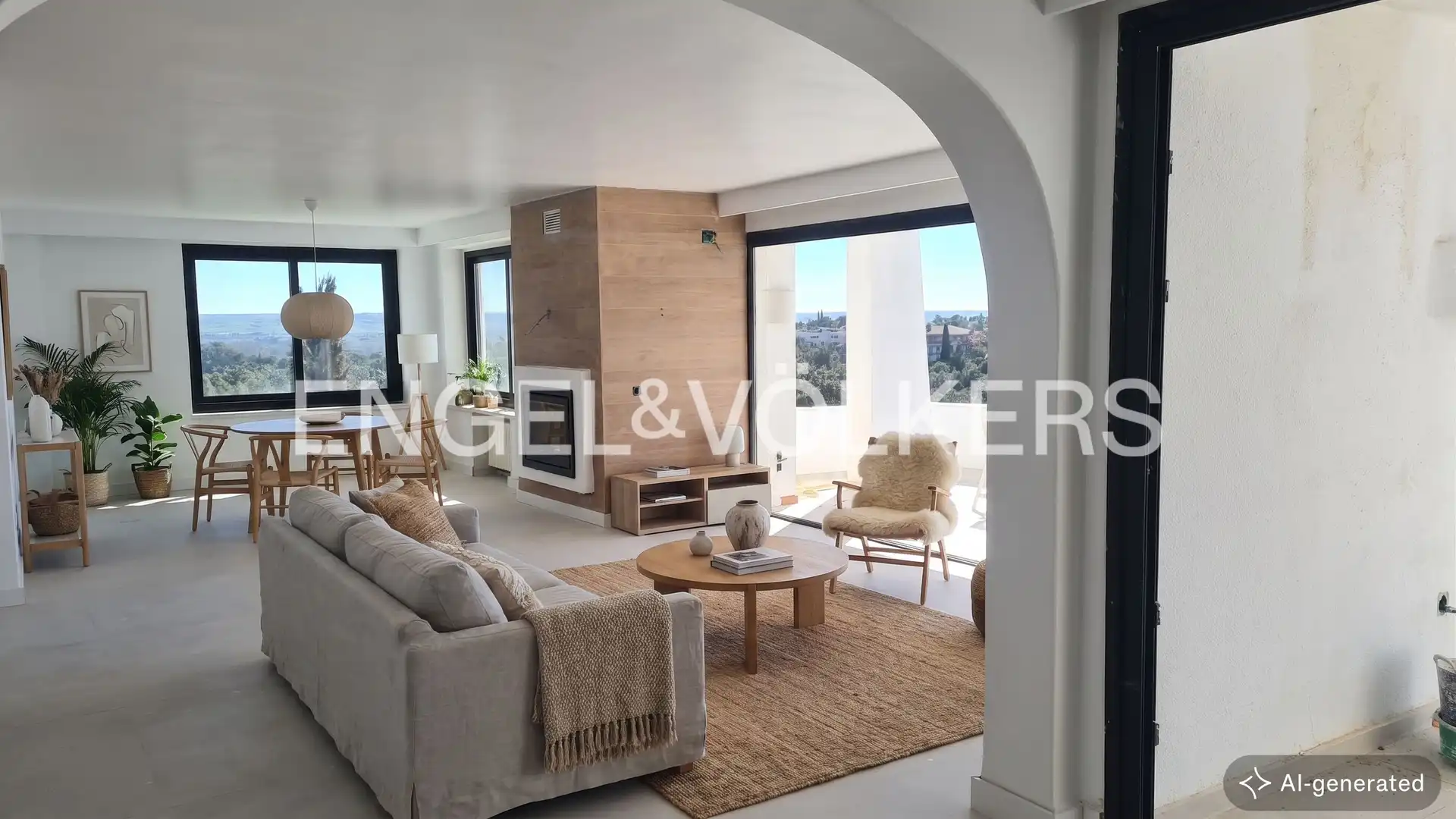 Living room of Houses for sale in Ciudalcampo  with Air Conditioner, Heating and Private garden