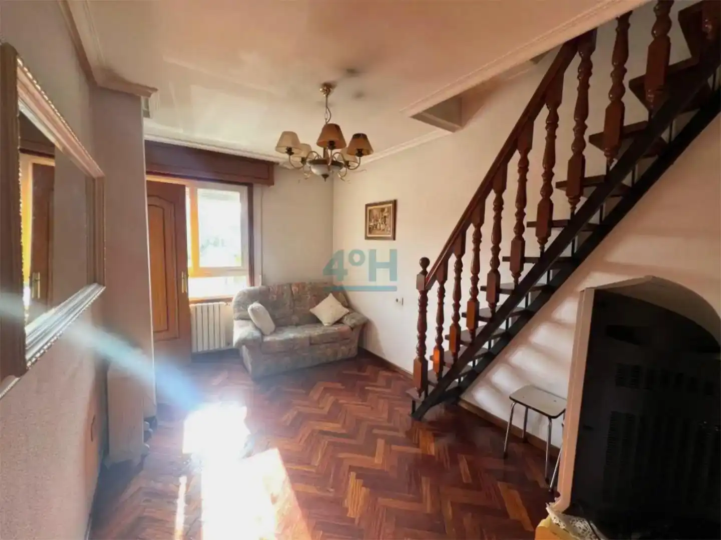 Sala d'estar de Dúplex en venda en Ourense Capital  amb Balcó