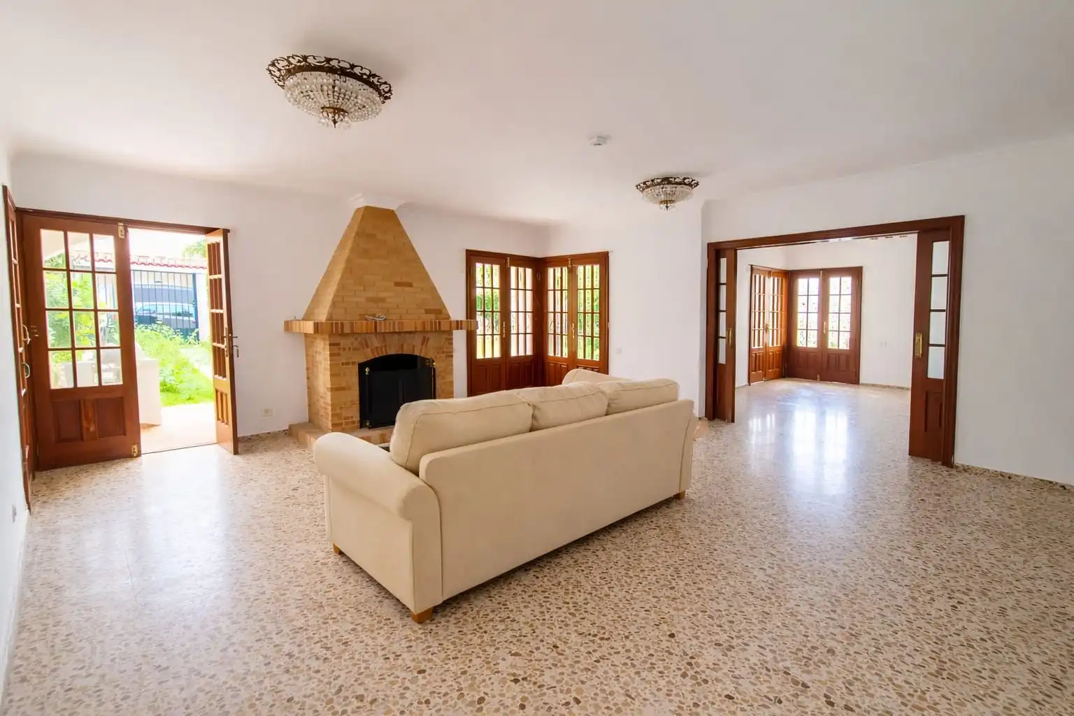 Wohnzimmer von Wohnung zur untervermieten in Santa Úrsula mit Heizung und Terrasse