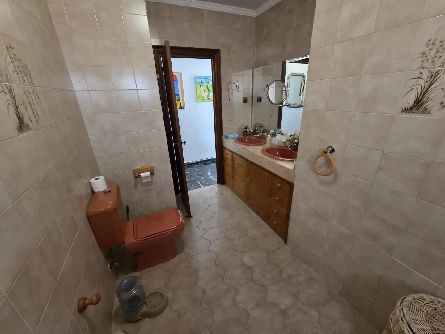 Baño de Casa o chalet en venta en Málaga con Jardín privado, Terraza y Piscina