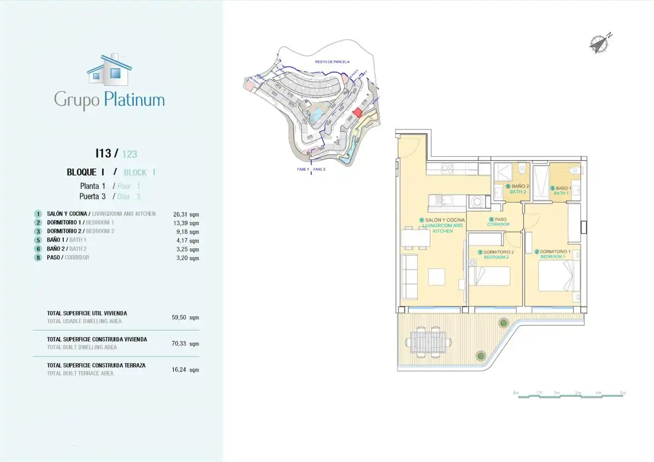 Penthouse with pool for sale in El Hornillo, imagen 4
