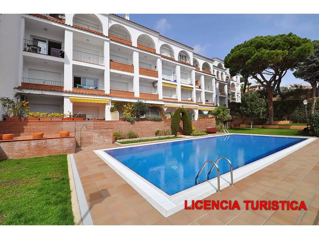 Swimming pool of Attic for sale in Lloret de Mar  with Air Conditioner, Heating and Furnished