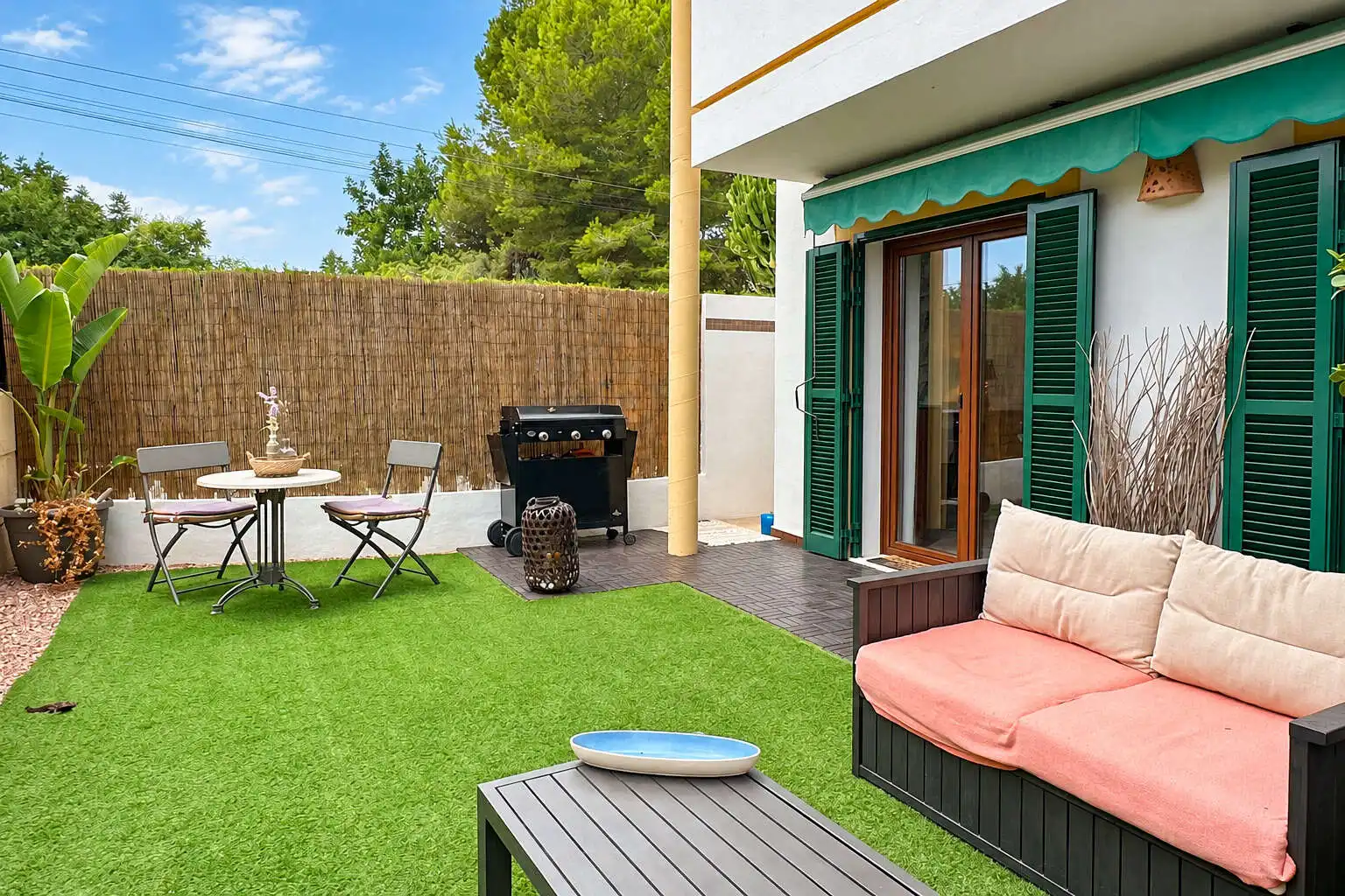 Terraza de Casa adosada en venta en Font de Sa Cala