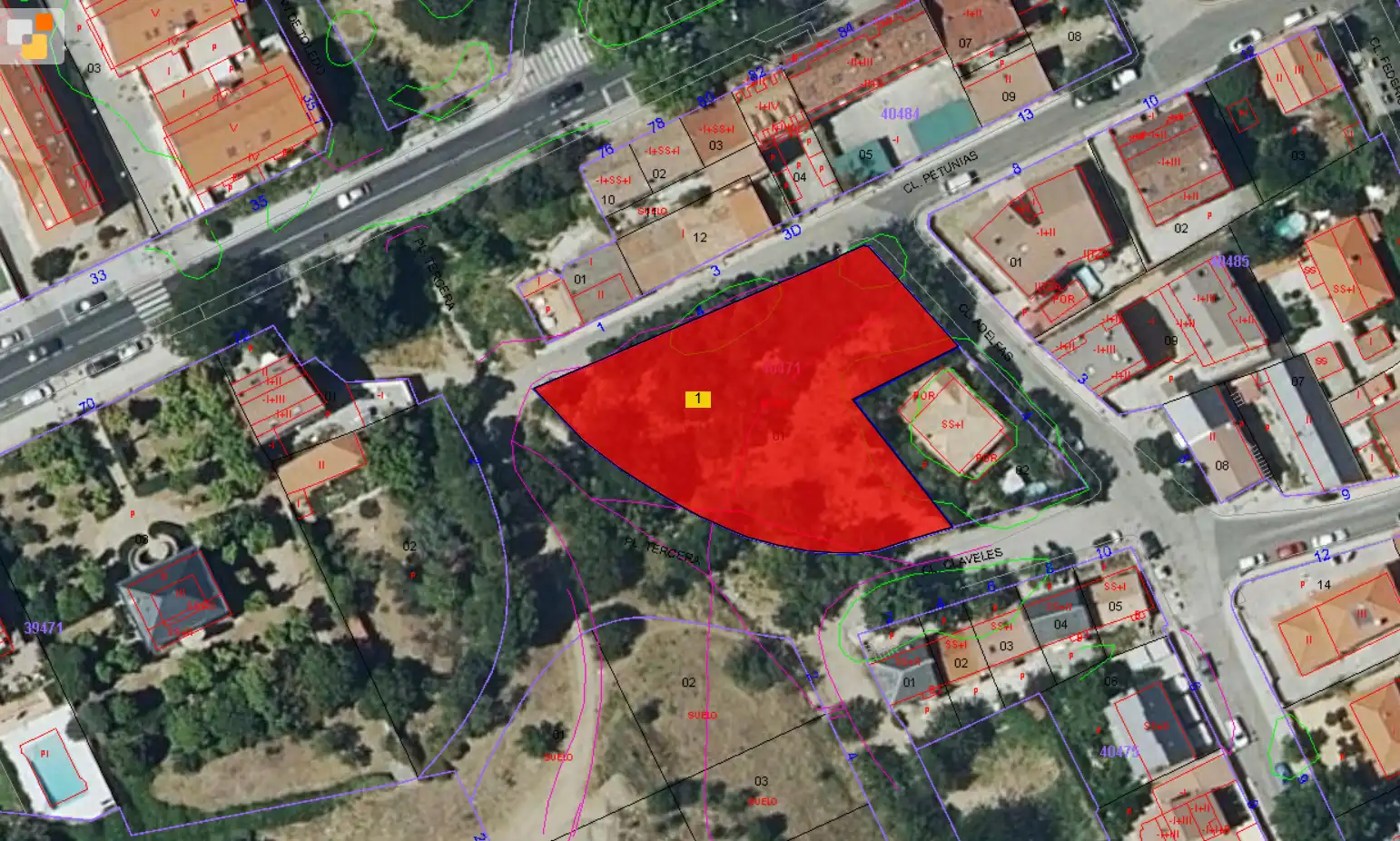 Terreny residencial en venda a Calle las Petunias 4
