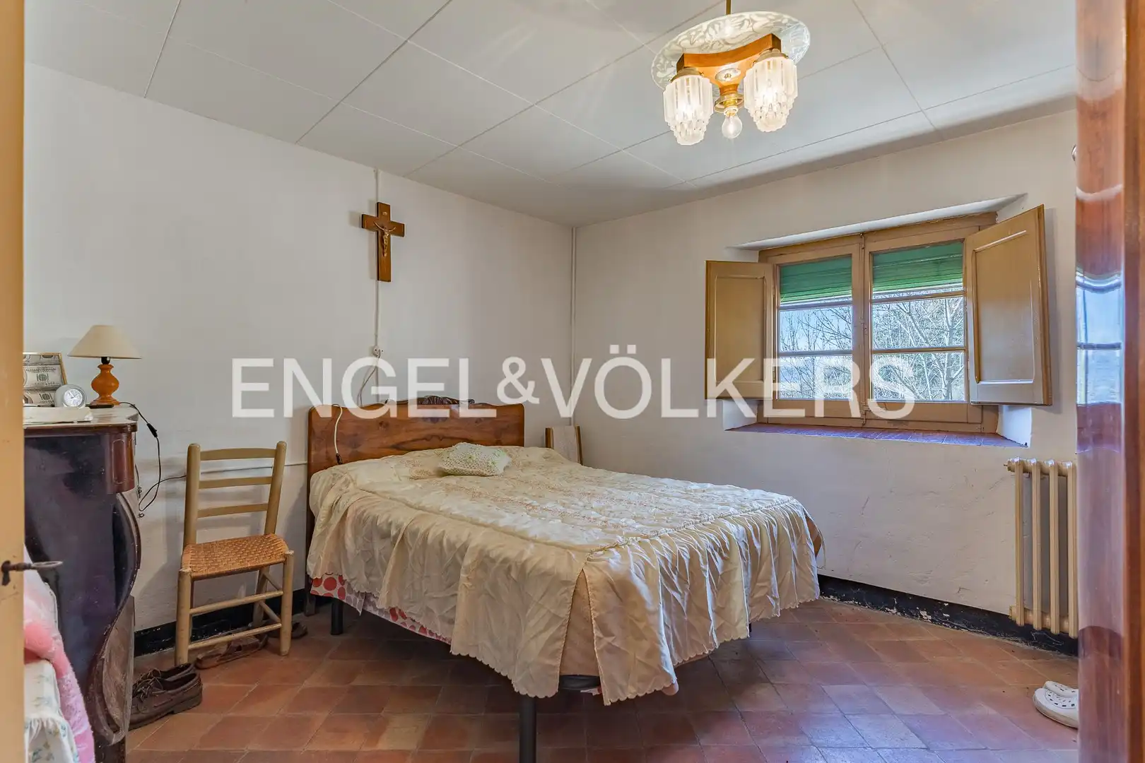 Habitación de Finca rústica en venta en Sant Julià de Cerdanyola con Calefacción, Jardín privado y Balcón