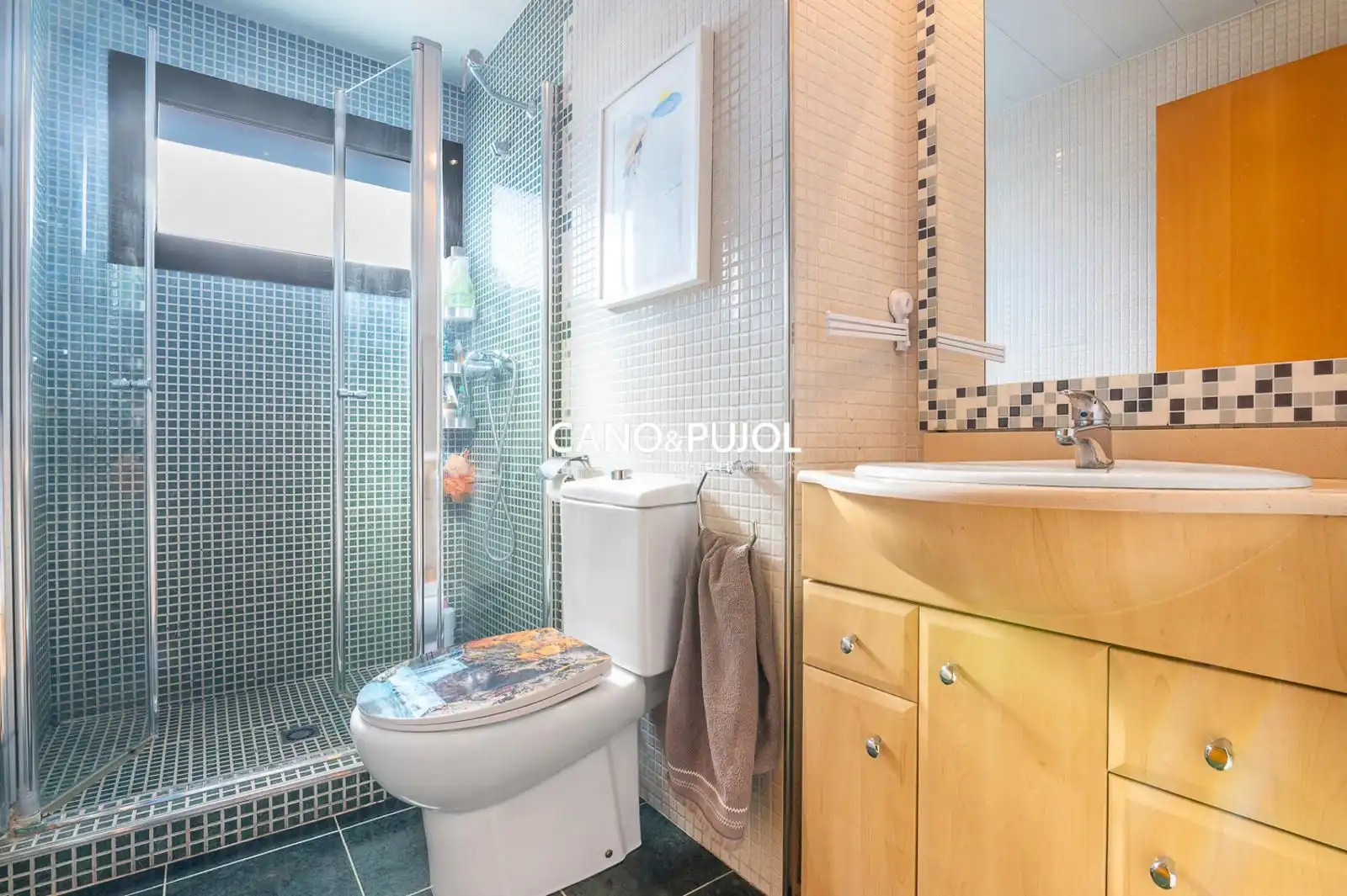 Baño de Casa o chalet en venta en Terrassa con Aire acondicionado, Calefacción y Terraza