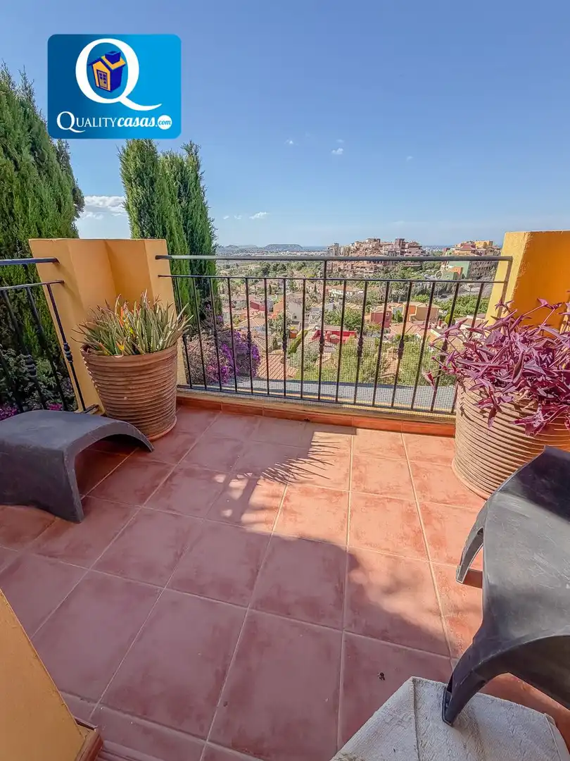 Terraza de Dúplex en venta en Mutxamel con Aire acondicionado, Terraza y Piscina comunitaria